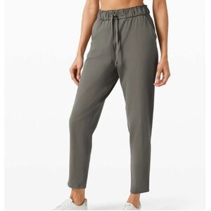 NWT Lululemon Keep Moving Pant
Grey Sage size 4